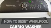 how to reset whirlpool cabrio washer