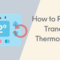 How to Reset Trane Thermostat