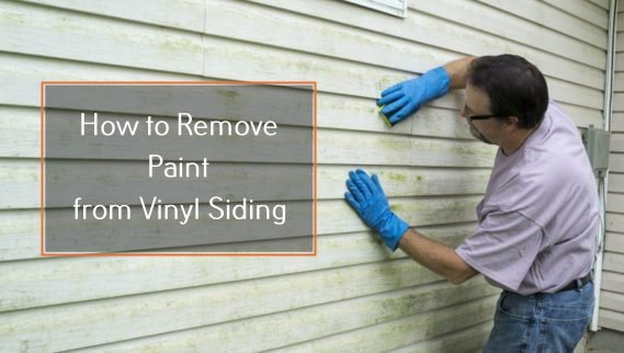 How to Remove Paint from Vinyl Siding