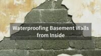 Waterproofing Basement Walls from Inside