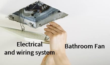 Electrical-and-wiring-system-bathroom-fan