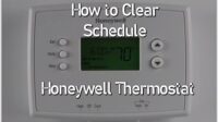 How to Clear Schedule on Honeywell Thermostat