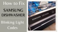 Samsung Dishwasher Blinking Light Codes