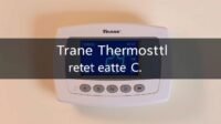 How to Reset Trane Thermostat