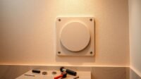 how to install a bathroom vent through a wall