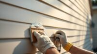how to remove paint from vinyl siding
